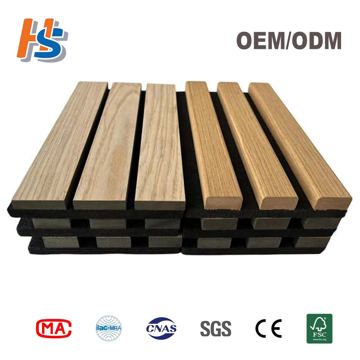 Sound Absorbing Wall Panels Fireproof Moisture Proof Custom Size for Shopping Centers Office Lobbies