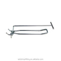 Supermarket Stationery Store Display Hooks Chrome Plated Zinc Euro Hook 150mm Length Light Duty for Pegboard
