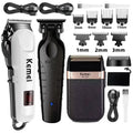 Kemei Hair Clipper Km-809A Km-2299 Km-2024 UBS Rechargeable Cordless Beard Trimmer Powerful Electric Hair Clippers for Men
