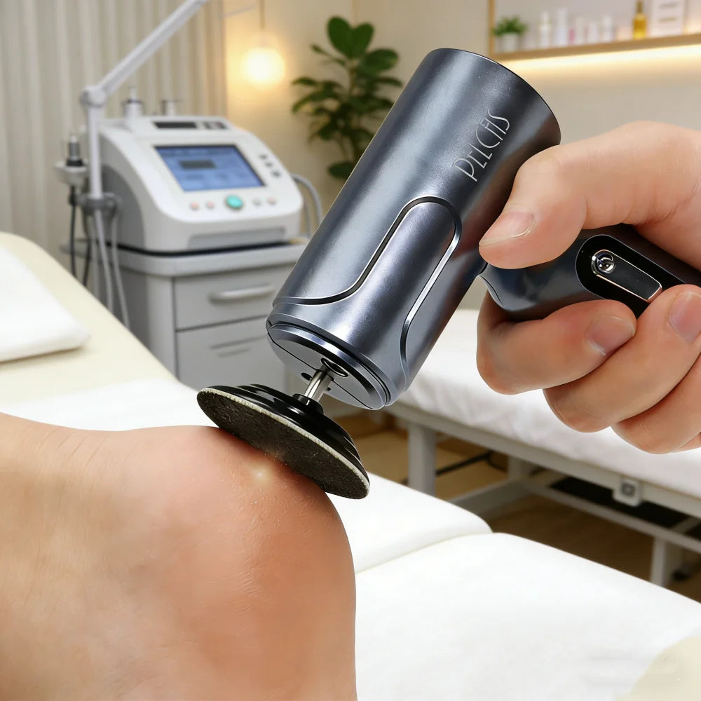 New Design Mini Portable Rechargeable Electric Foot Polishing Machine Dead Skin Grinder Feet Care Pedicure Tools Callus Remover