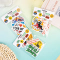 Custom Stickers Package Cartoon Custom Stickers With Package Per Pack Custom Vinyl Stickers