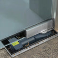Modern Design Stainless Steel Floor Gymnastics Sliding Door Closer Pivot Spring YMC FLS-102 60-130kg Capacity 5 Year Warranty