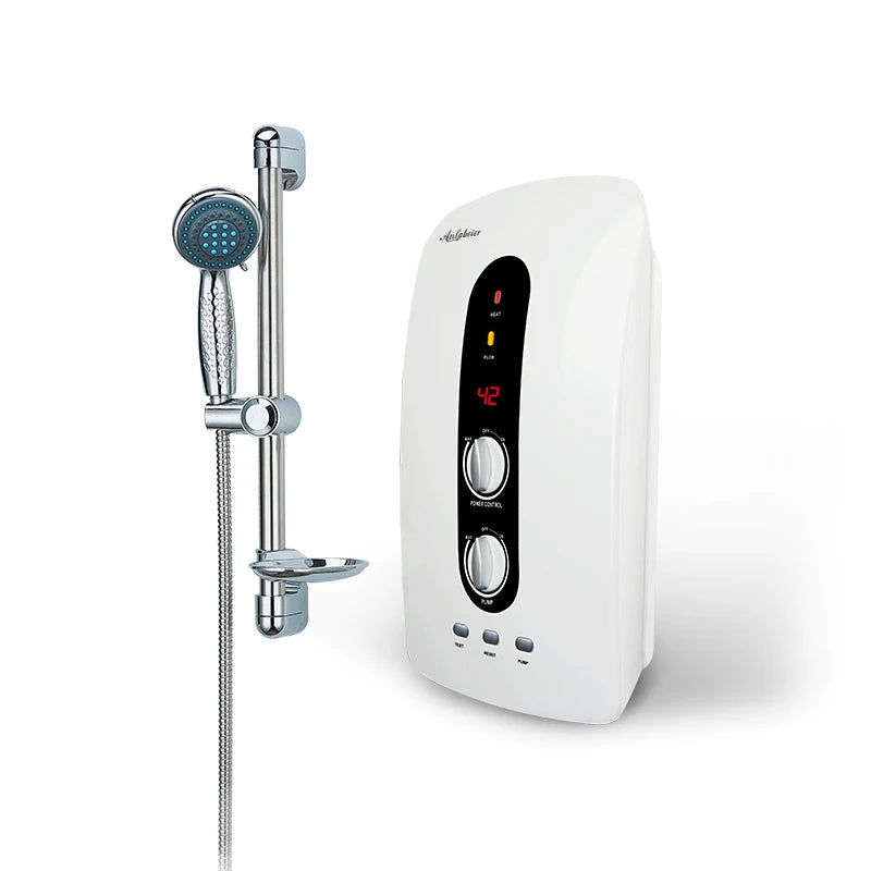 Reliable Factory 3500W Smart Water Heater Instant Water Pump Stepless Knob Control Anti-Leakage Protection for Home Use Malaysia