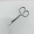 Premium High Quality Durable Beauty Stainless Steel Sharp Straight Manicure Scissors for Right-Handed Use