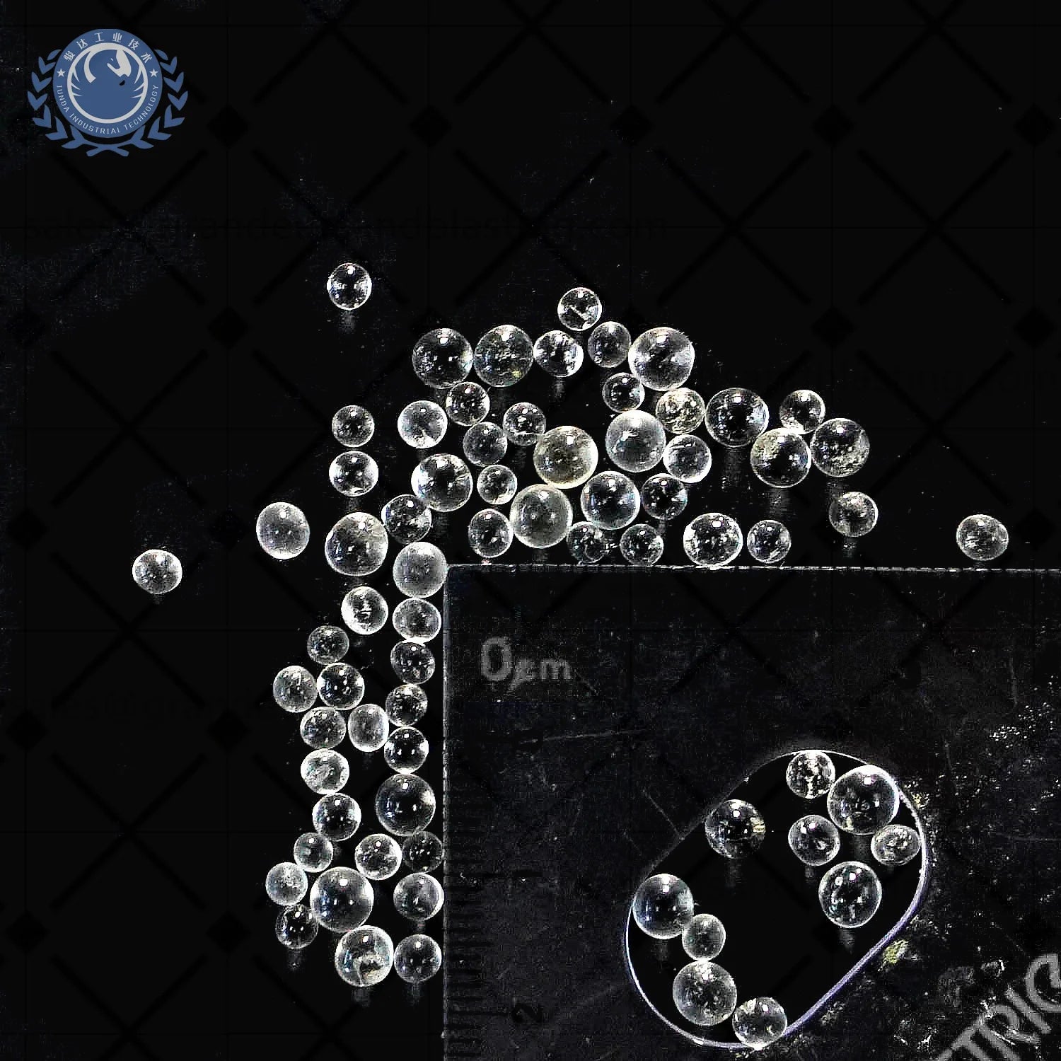 Factory Direct Sales High Roundness 30# Glass Beads Blasting Media for Sandblasting