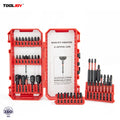 TOOLJOY Industrial 55PCS S2 Steel Impact Bit Set Magnetic Long-Life Screwdriver Bits for Heavy Machinery Fastening