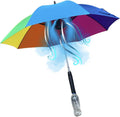 3-in-1 Parasol with Fan Atomizing Portable Fan Cooling Umbrella Summer Cooler for