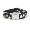 2025 Cute New Popular Customizable Personal Logo Daisy Style Design Breathable Pet Dogs Collar Set Wholesale Fashion MegaBDM
