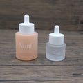Luxury Outlet Clear 30Ml 50Ml 100Ml Transparent Amber Frosted Flat Round Rectangle Emulsion Oil  Serum Bottle Dropper
