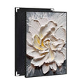Wholesale Glossy Abstract Flower Oil Painting Minimalist Landscape Digital Art Print Gold Blossom Texture Floral Canvas Wall Art MegaBDM