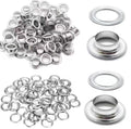 Direct Factory Supply Good Quality Stainless Steel 4mm Gromet Eyelets with Washers for Belt Shoe Etc.decoration MegaBDM