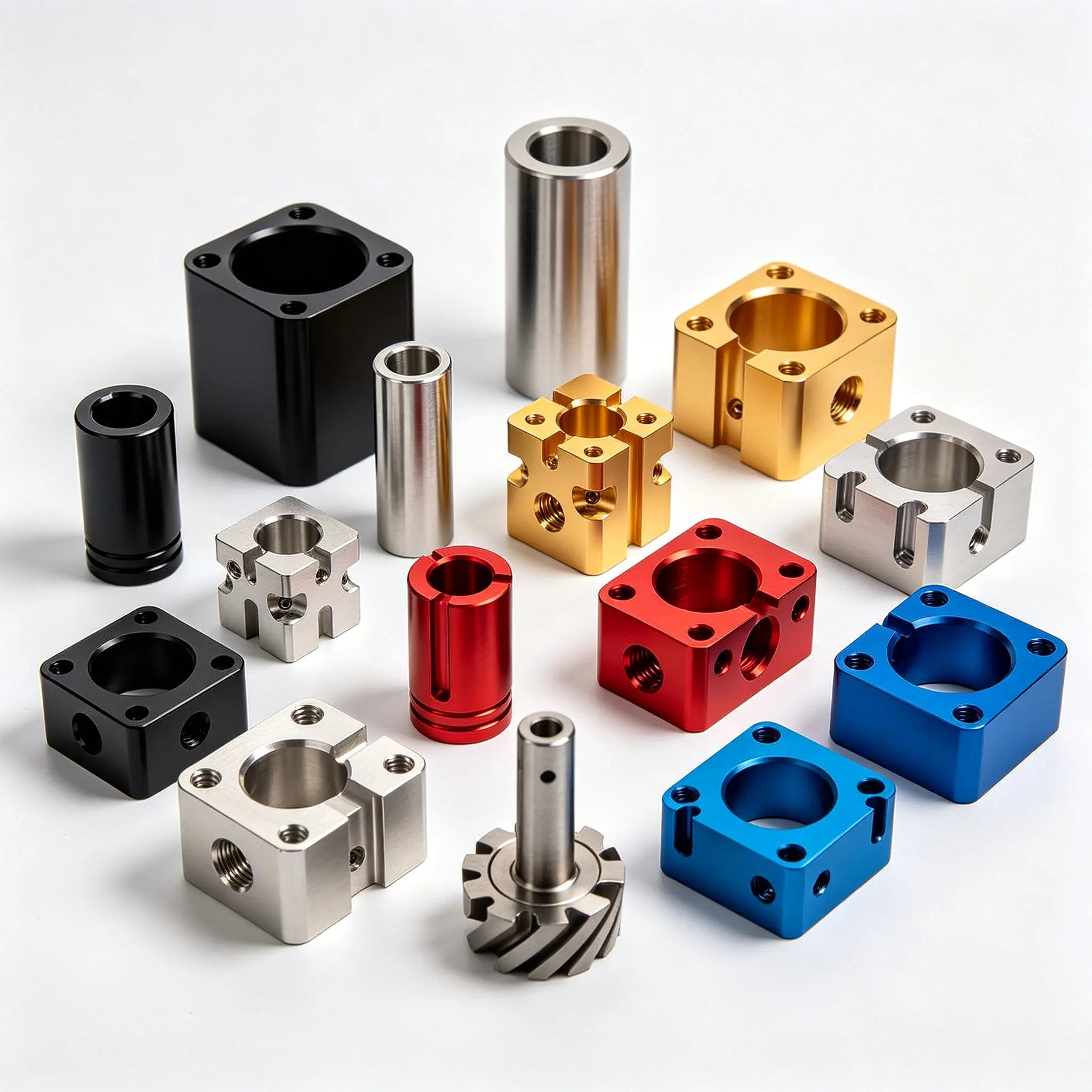 High Precision 5 axis CNC Machining Stainless Steel/Brass/Aluminum/Titanium PartsCNC Turning  parts