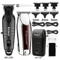 Kemei Hair Clipper Kit for Men Electric Shaver Hair Trimmer, Professional Cutting Machine KM-1102 KM-2293 667 Hair Trimmer