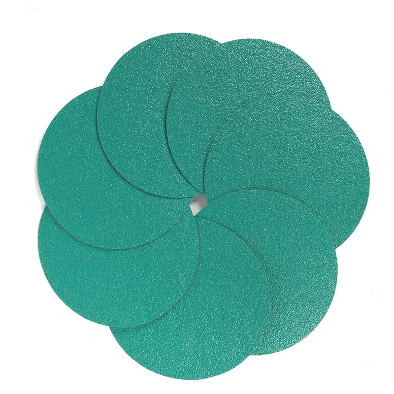 Green Film Sanding Disc 5 Inch 125mm Aluminium Oxide Round Sandpaper for Car Polishing