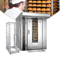 KAINO Commercial Digital Portable New Rotary Oven 12-64 Trays Gas/Diesel/Electric for Bakery Fruit/Corn Baking