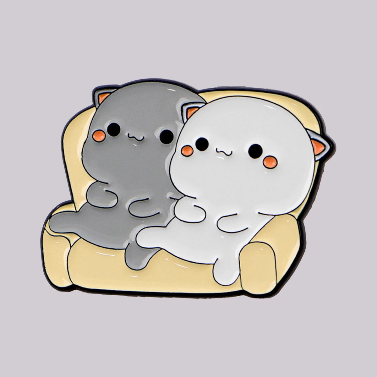 Kawaii Cat Enamel Pins Cartoon Women's Brooches Men Lapel Pins Badge on Backpack Costume Accessories Animal Jewelry Gifts MegaBDM