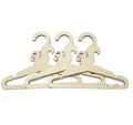 Animal Shape Kids Wooden Clothes Hanger-Space Saving Single Tier for Wardrobe and Bathroom