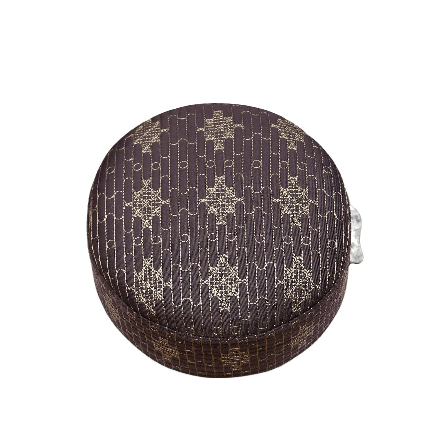 Wholesale Jassaar Kufi Traditional Islamic Cotton Polyester Cap for Adults Winter Prayer Accessory All Season