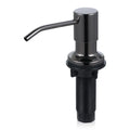 Longan Counter Top 1000ml Stainless Steel Manual Foam Dish Sink Soap Pump Dispenser Farmhouse Design Hotel Use 1 Year Warranty