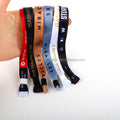 Customized 15*350mm 20*350mm Festival Fabric Printed Wrist Band