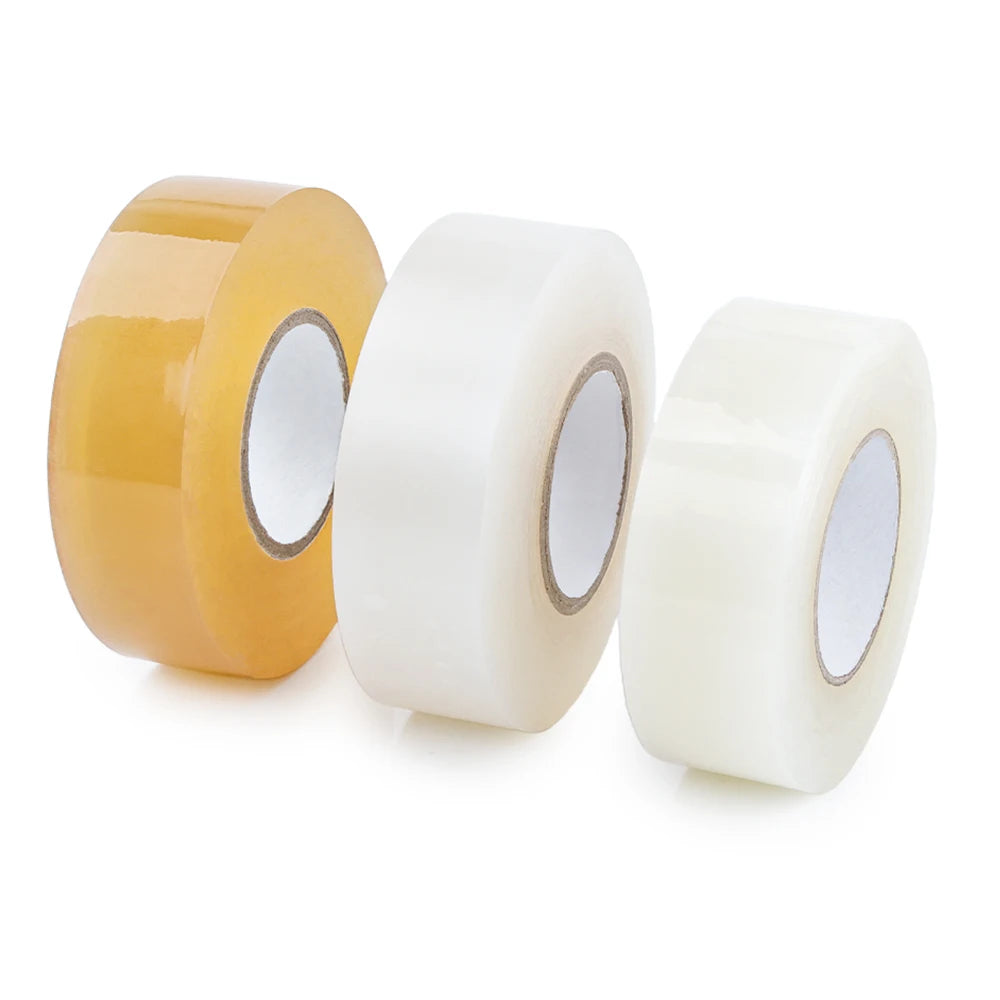 2.5cm X 25M Custom Logo High Quality Ice Hockey Pvc Clear Tape Soft Soccer Shin Guard Tape Hockey Tape