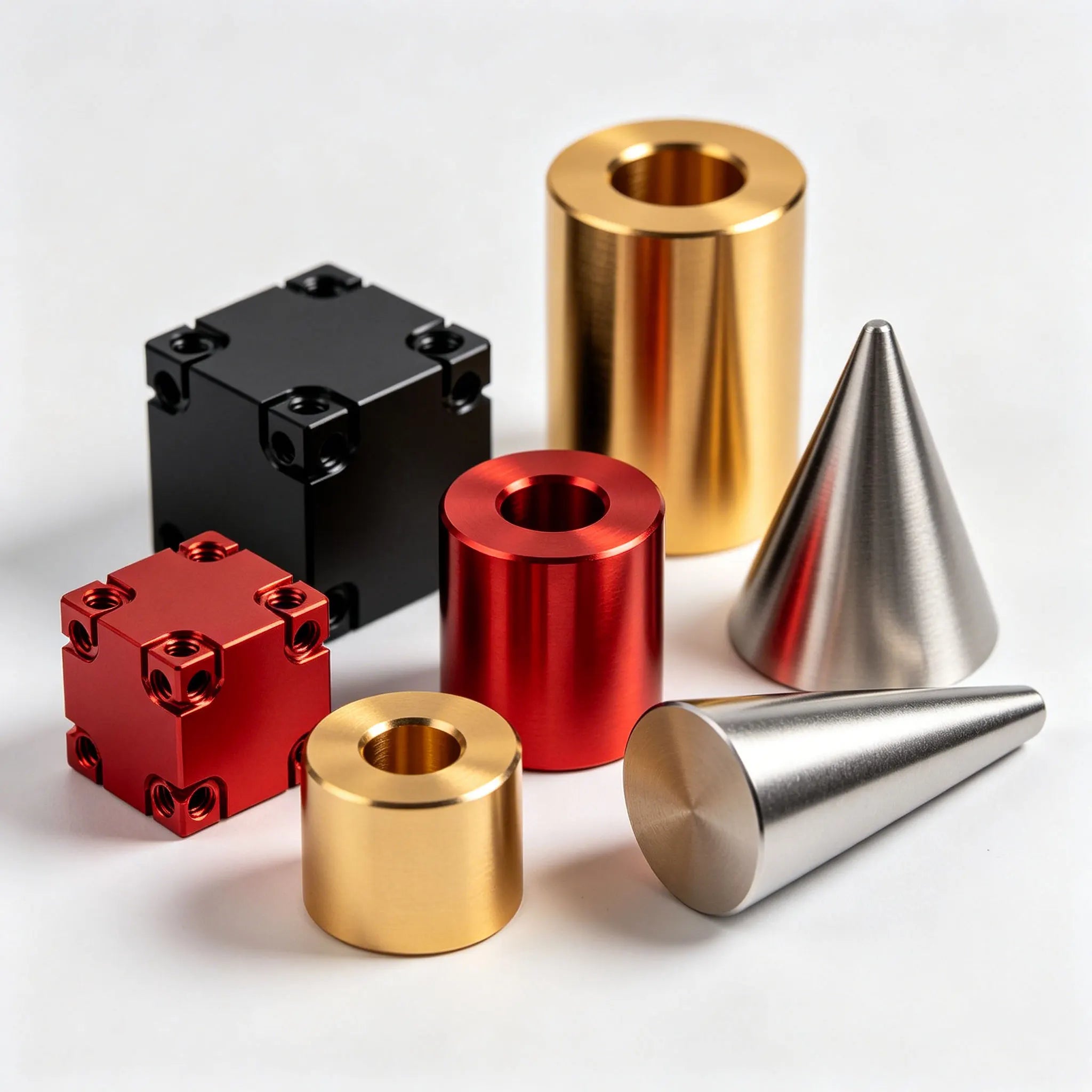 Oem Stainless Steel & Aluminum 6061 CNC Machining Parts with Wire EDM Precision 5 Axis Turning Milling Components