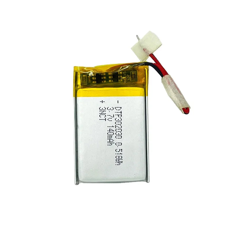 Small Rechargeable 3.7v Lipo Battery 140mAh with Protective Circuit