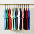 Bangladesh China Factory Price 16 Count Heavyweight Pure Cotton T Shirt Crew Neck Short Sleeve Solid Color Blank T Shirt