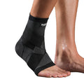 JINGBA Customized Label Comfortable Breathable Ankle Brace Adjustable Ankle Joint Compression Knitted Ankle Guards Sleeve