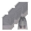 Large Non-Woven Drawing Storage Organizer Pouch with Rope Cheap Shoe Dust Bag