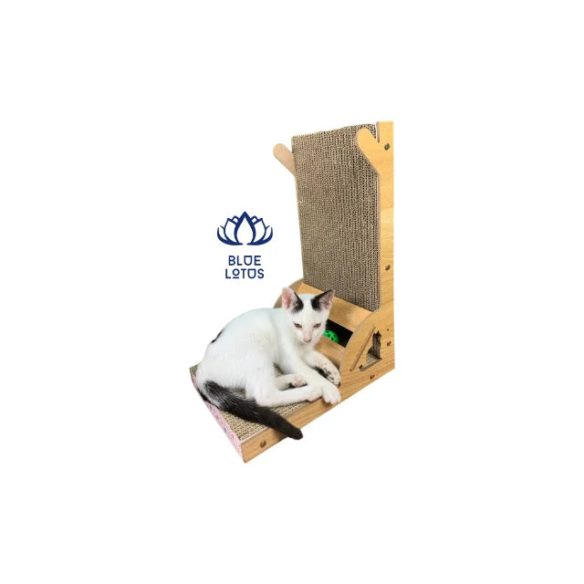Stylish Modern Cat Scratching Pad Stylish Design for Home Made of Paper Comes in Carton Packaging