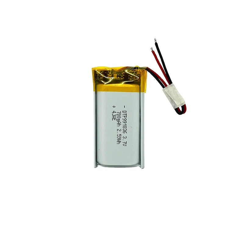 Wholesale Price 3.7V 700mAh Li Polymer Rechargeable for Toys Pouch Lithium Ion Battery 991836 3.7V 700mah Lipo Battery