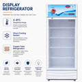 Commercial Vertical Drink Display Fridge Single Double Door Beverage Cooling Showcase Refrigerator