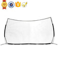 BS03A Portable Baseball Backstop Net Polyester Net & Metal Frame Durable 21x11FT Training Net MegaBDM