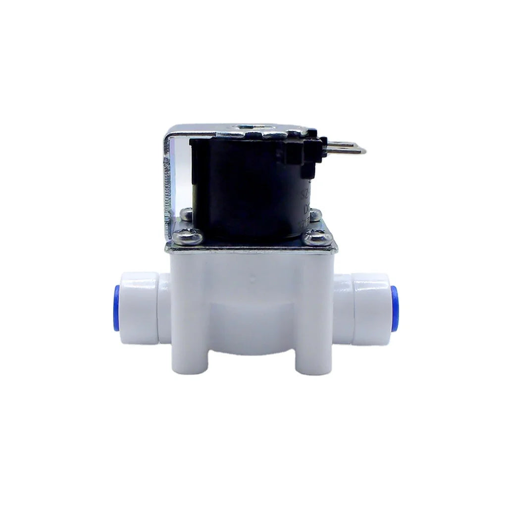 Quick Connector 1/4 Solenoid Valve 12V Water Solenoid Valve for RO Water Purifier MegaBDM