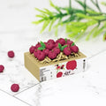 1/6 1/12  Doll House Simulation Fruit Design Mini Litchi Basket Model Decor
