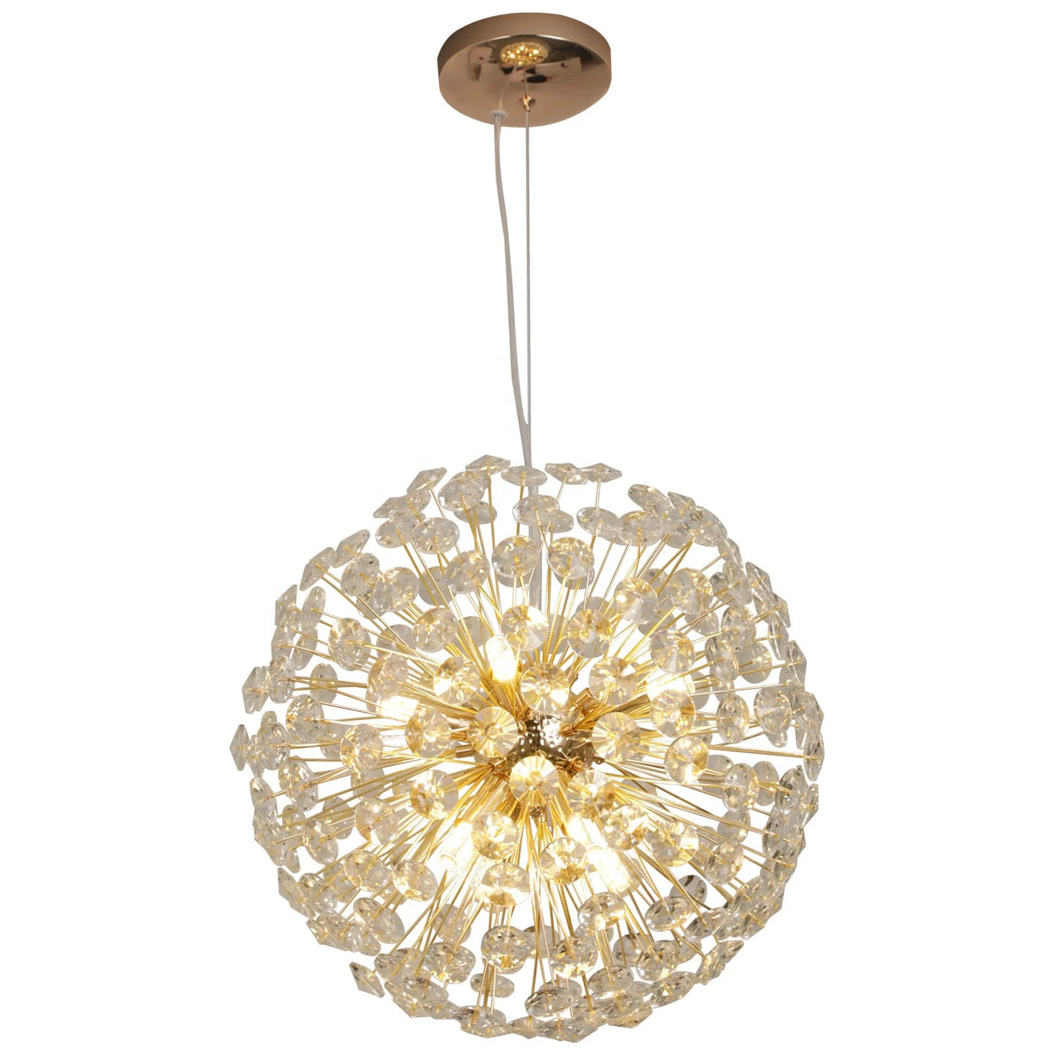 Factory Direct Sales Bedroom Lamparas Light Luxury Crystal Chandelier Home Dandelion Clothing Store Project Engineering Lamp MegaBDM