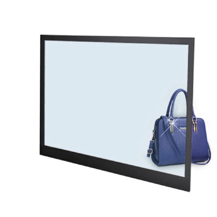 65Inch Indoor Touch Screen 3D Transparent LCD Display Stand 12V Use for Advertising in Shopping Malls Retail Stores Elevators MegaBDM