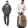 OEM Custom Logo 2026 Winter Fashion Slim Overcoat Mens Faux Fox Fur Jacket Short Lapel Zipper Closure Loose Fit Outerwear Coat MegaBDM