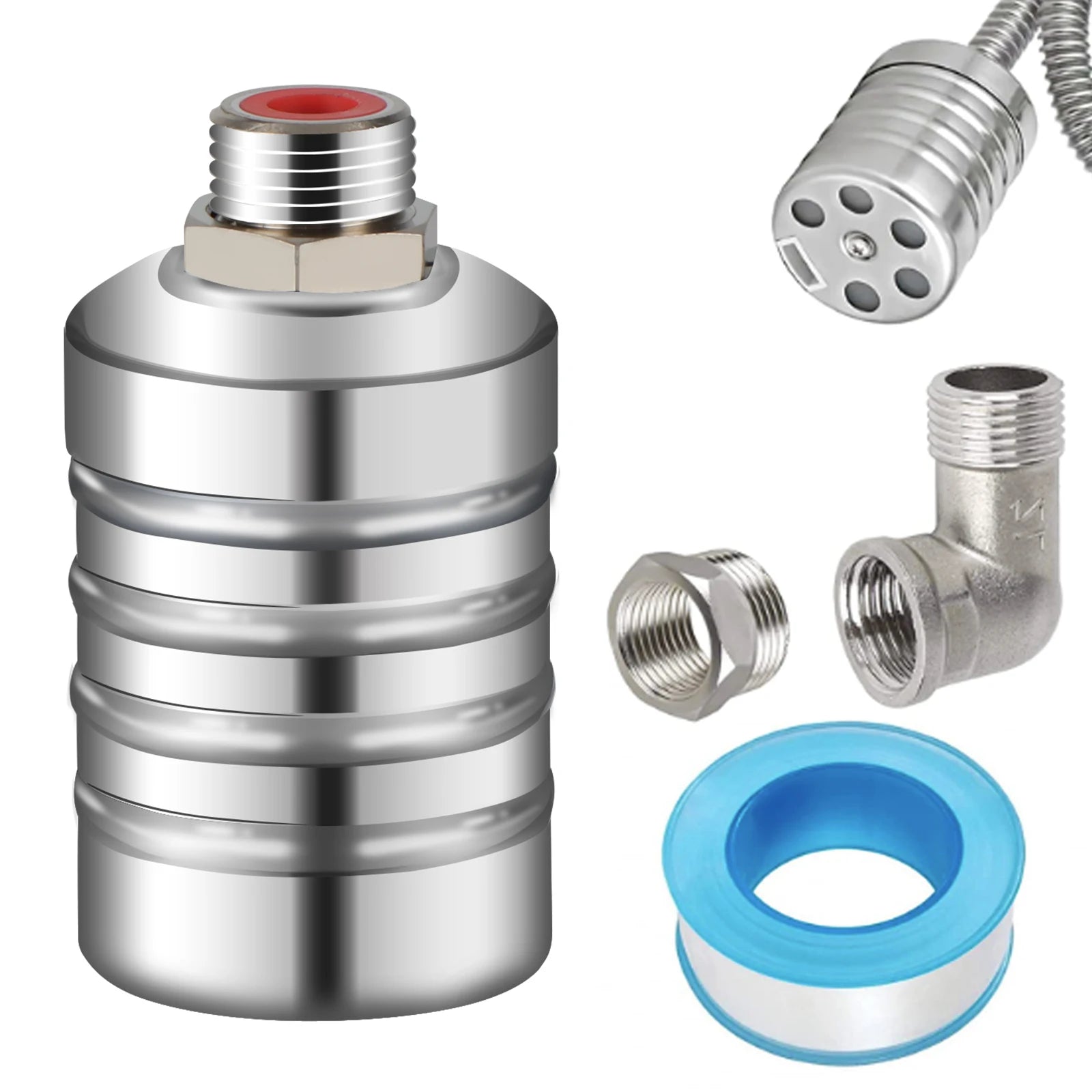 1/2" to 3/4'' Water Float Valve304 Stainless Steel Fully Automatic Water Level Control Float Valve for water towerwater tank