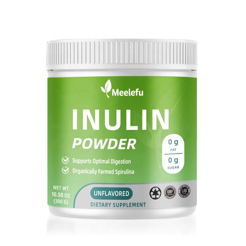 Meelefu Custom Inulin Prebiotic Fiber Powder Inulin Prebiotic Fiber With Chicory Root Powder for Gut Health