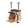 Home Fitness Studio Yoga Equipment Portable Stability Oak Wooden Wunda Chair Pilates