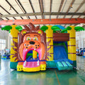 Hot Sale Tonghuan Custom PVC Inflatable Lion Bouncer China Factory Commercial Playground Kids Party Bouncy House Castle