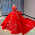 Jancember DW0061 Traditional Red Long Tail Backless Evening Wedding Party Dresses MegaBDM
