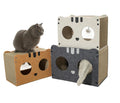Factory Customized New Foldable Felt Cat Scratcher Beds Fashionable Large Size Cat Scratching Nests