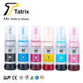 Tatrix 107 Ink Compatible Color Water Based Bottle Refill Bulk Inkjet Ink 107 for Epson L8058 L18058 Printer