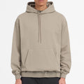 500 Gsm Oversized Drop Shoulder Hoodie 100% Cotton Customizable French Terry Fleece Heavyweight Streetwear Hoodie