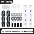 Ecovacs Deebot T20 OMNI/T20/T20e/T20 Pro Main Side Brush Mop Cloth HEPA Filter Dust Bag Accessories