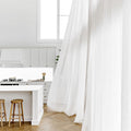 High Quality Customizable Tulle Curtains Grommets Blackout Polyester Fabric Living Room Use Decorative Custom