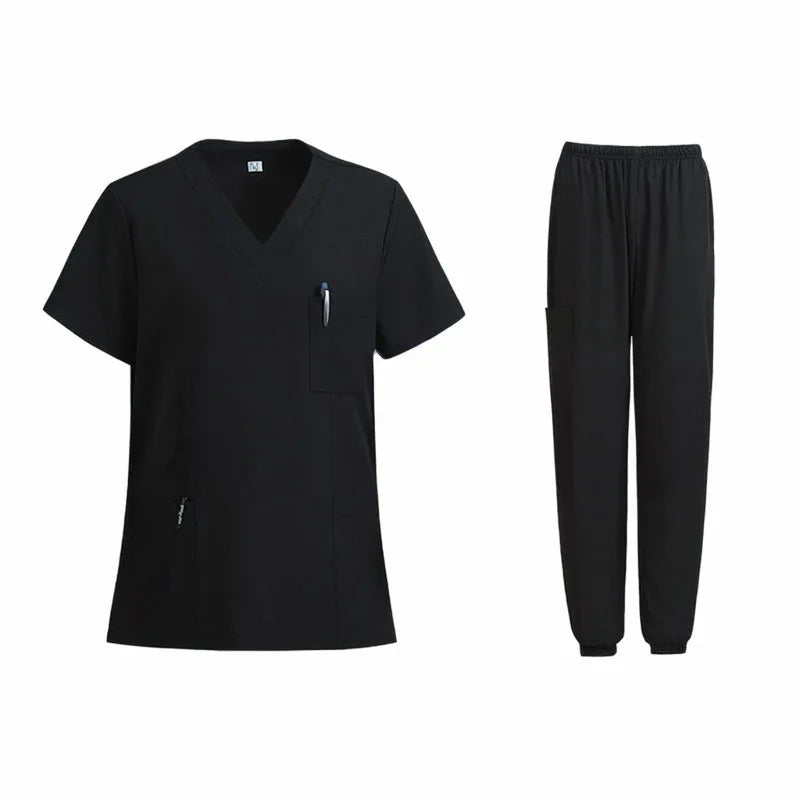 Bangladesh China Factory Price Custom Logo Embroidery Cross-border V-neck Short-sleeved Men's Women's Quick-drying Uniform